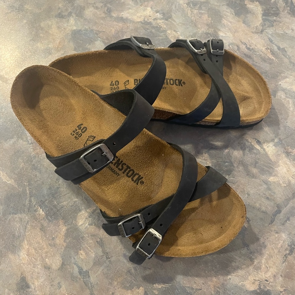 Women’s Birkenstocks Black size 40